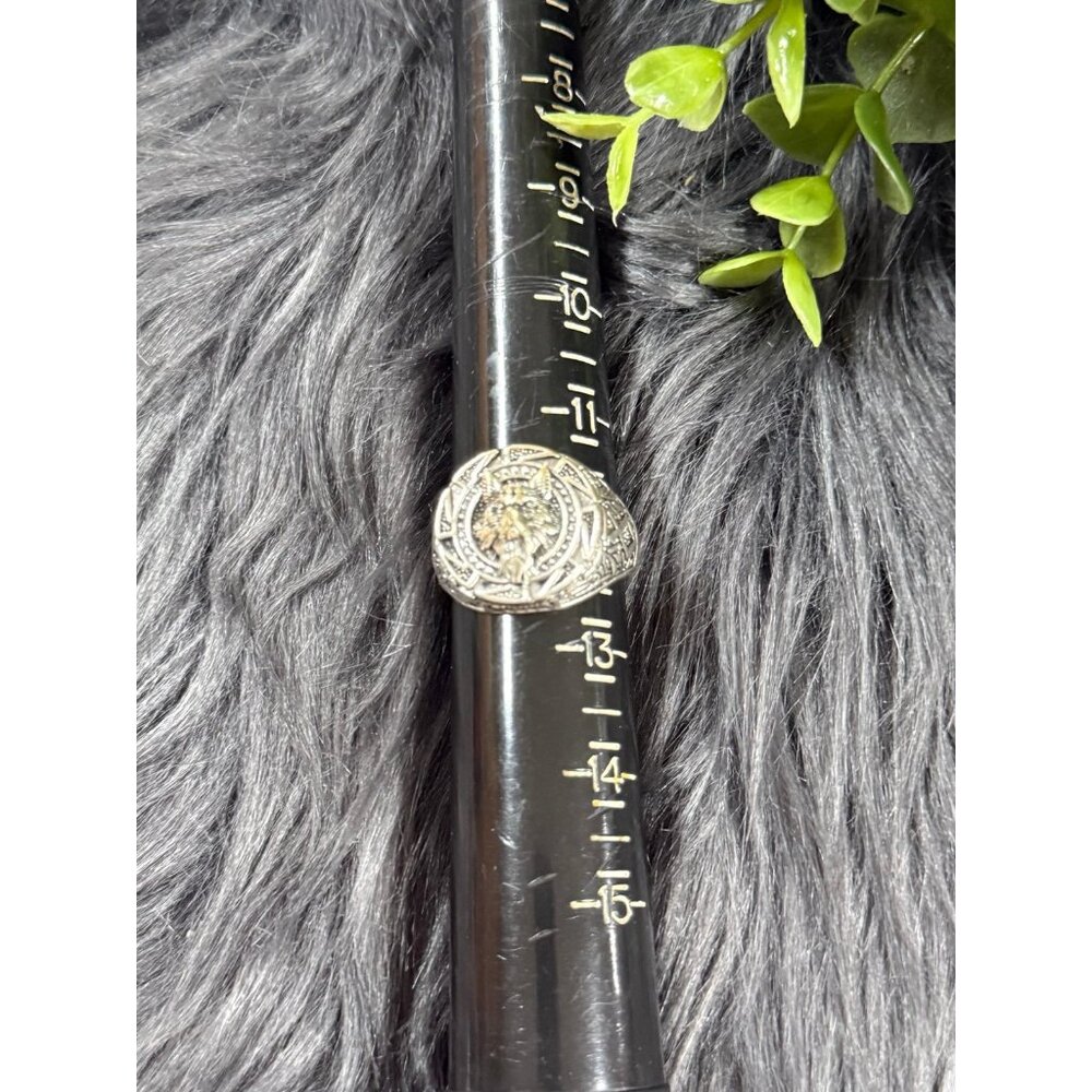 Silver Wolf Ring - Picture 6 of 6
